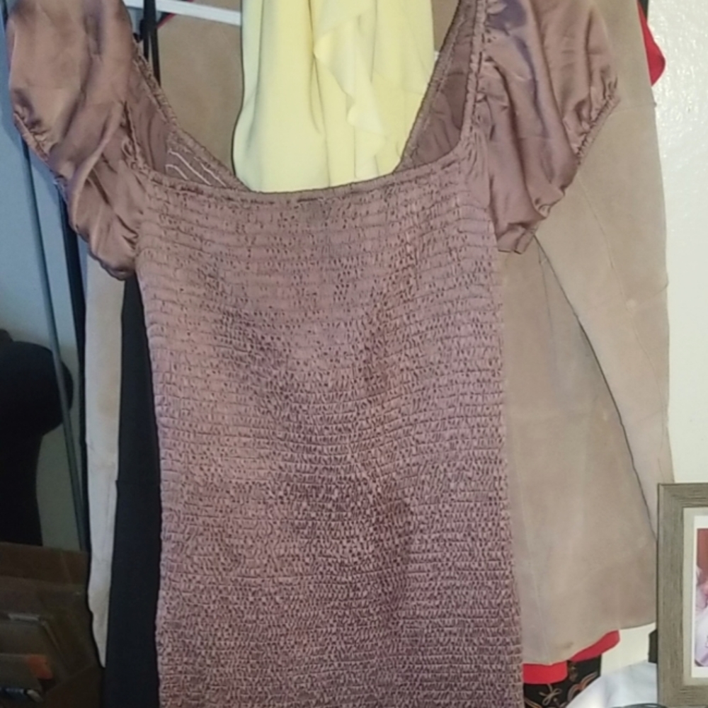 Brown dress